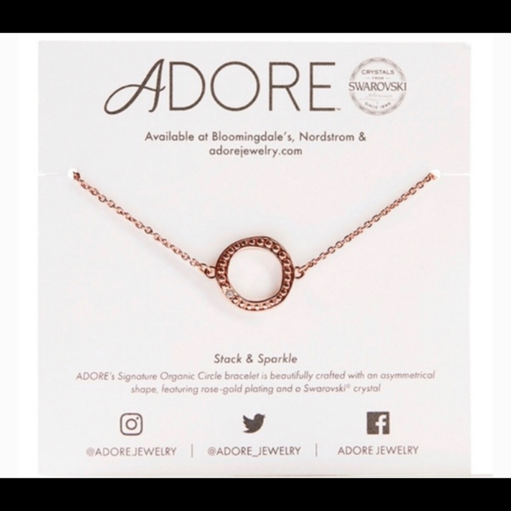 Adore Rose Gold Bracelet